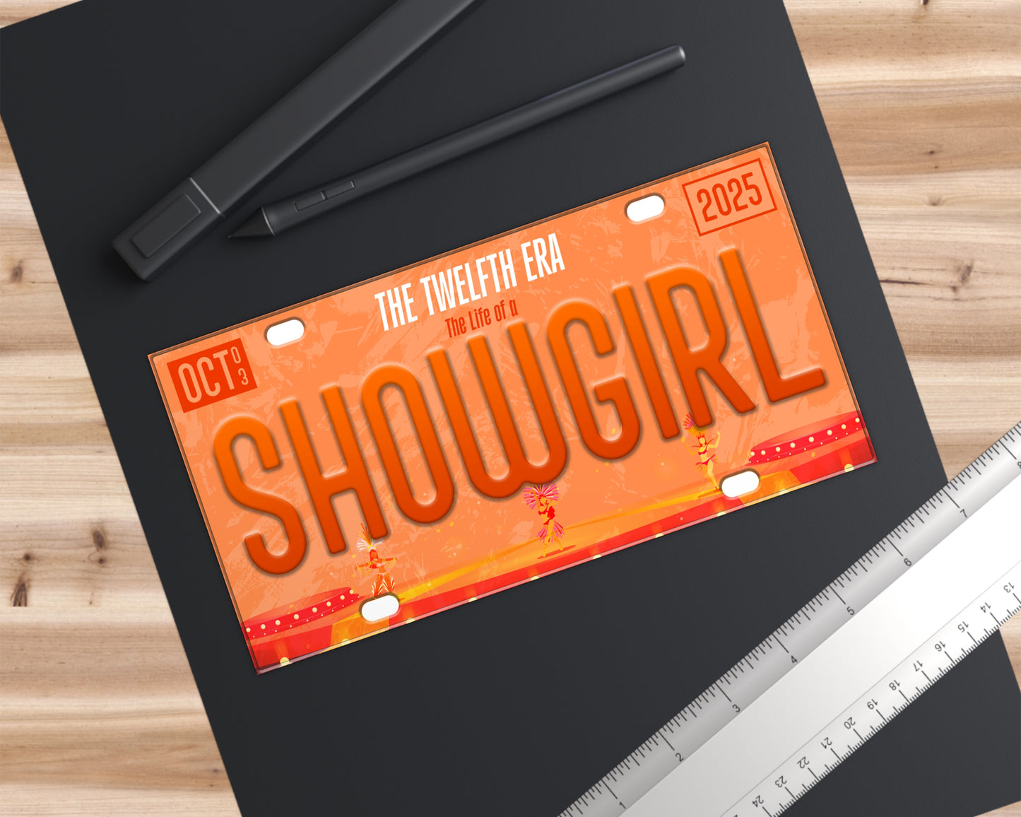 Life of Showgirl era bumper sticker