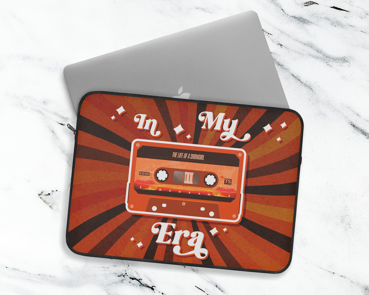 In my Life of Showgirl era vintage cassette tape laptop sleeve