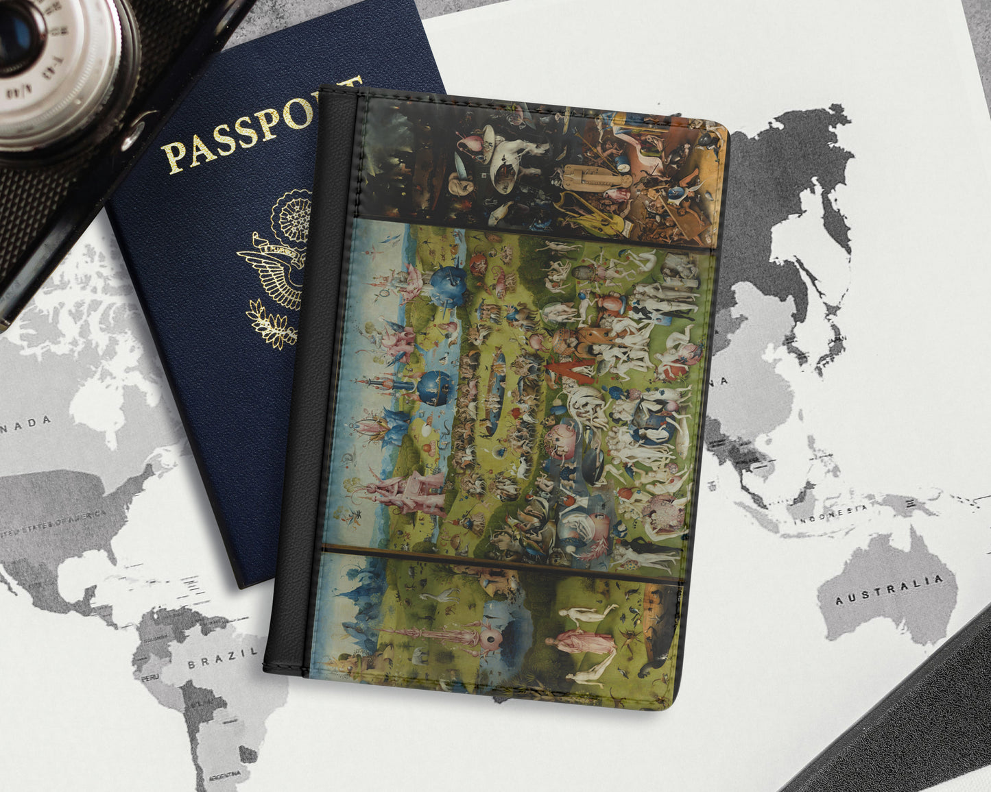 Hieronymus Bosch - The Garden of Earthly Delights passport cover