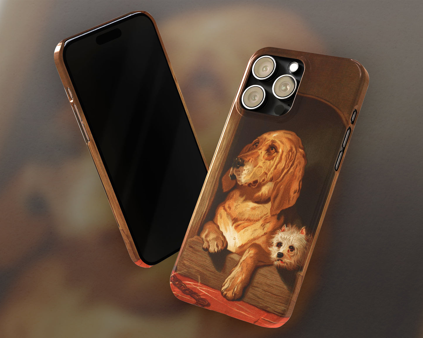 Edwin Landseer - Dignity and Impudence iPhone case