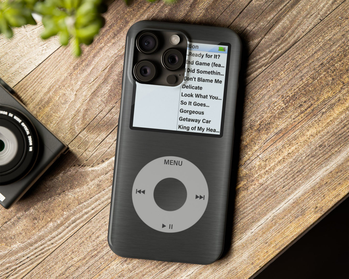 Reputation era iPod Nano style iPhone case