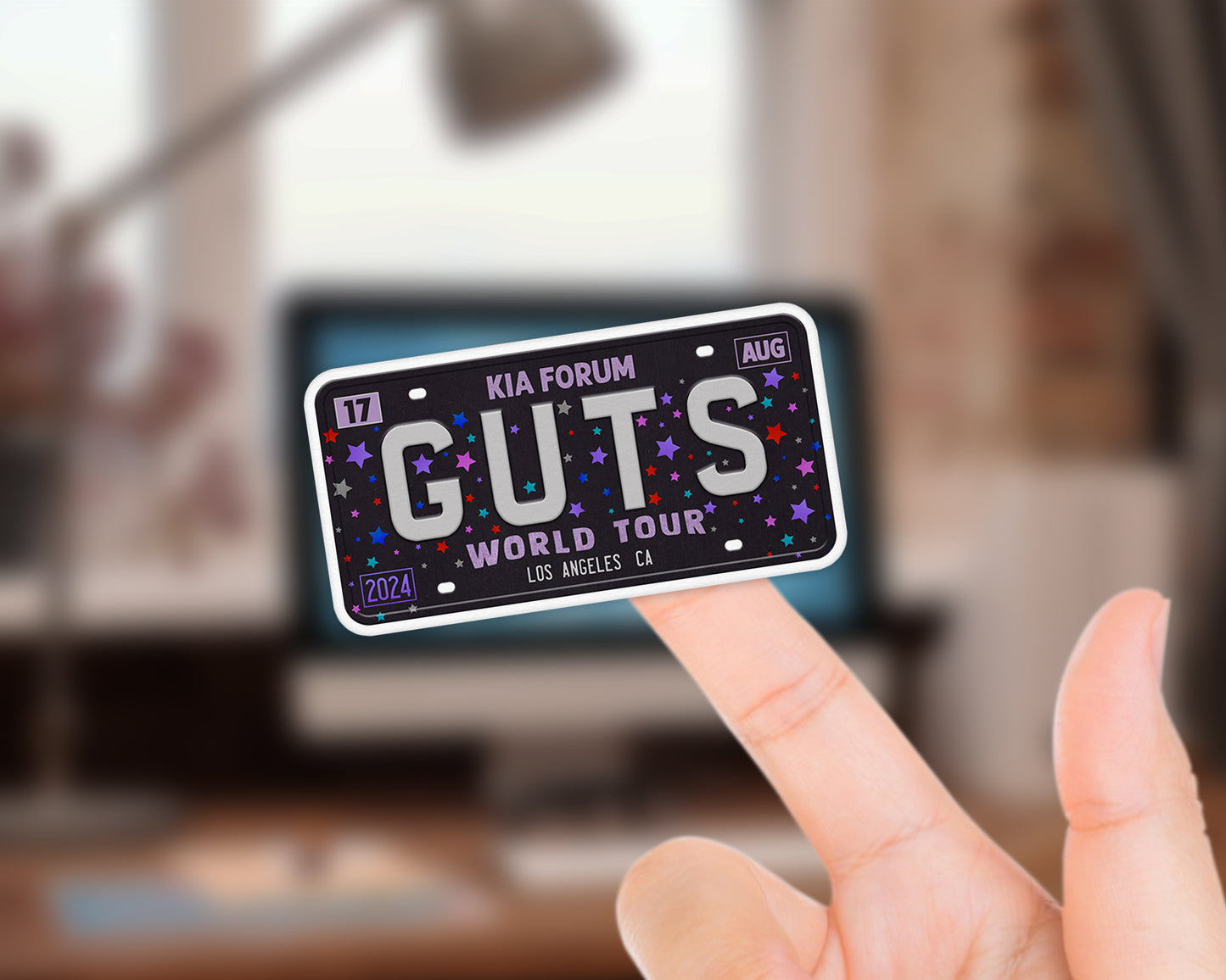 Guts World Tour sticker