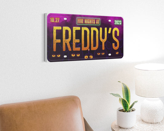 Freddy's (2023) movie canvas wall decor