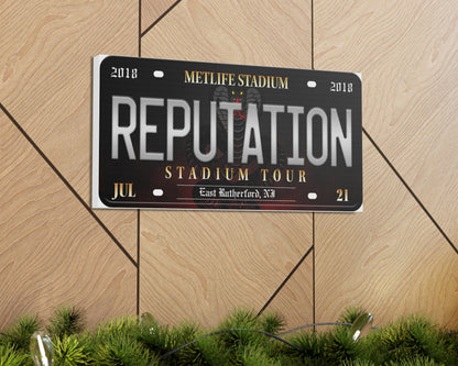 Reputation Stadium Tour canvas wall decor