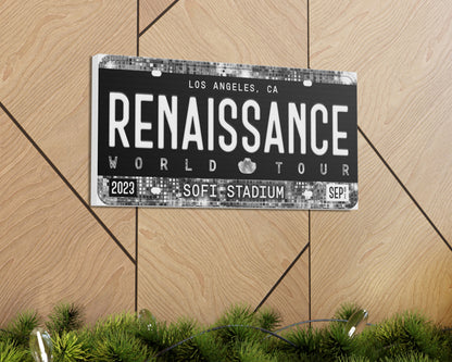 Renaissance World Tour canvas wall decor
