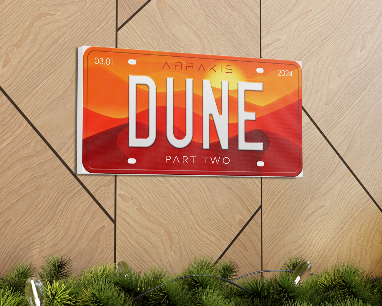 Dune Part 2 (2024) movie canvas wall decor