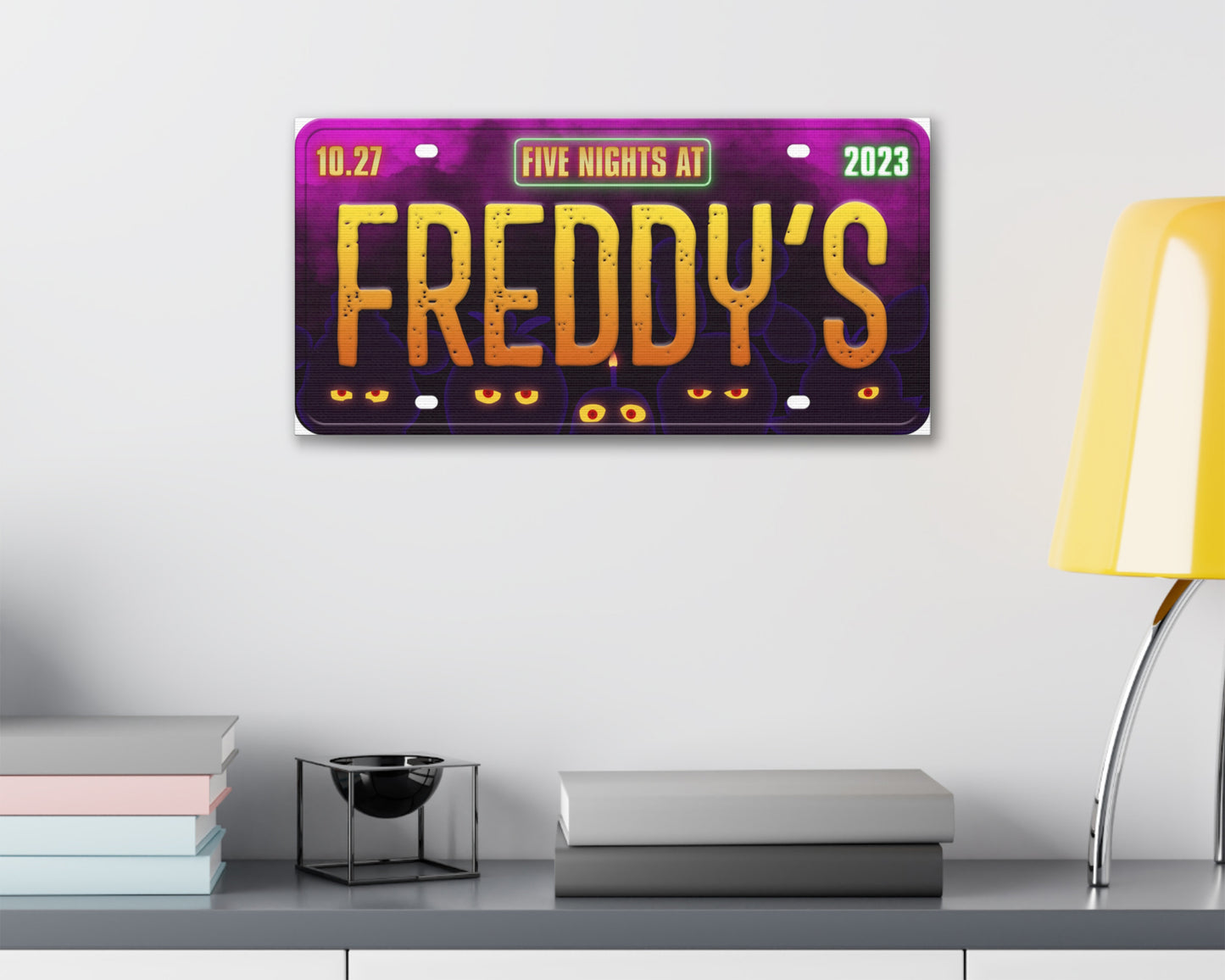 Freddy's (2023) movie canvas wall decor