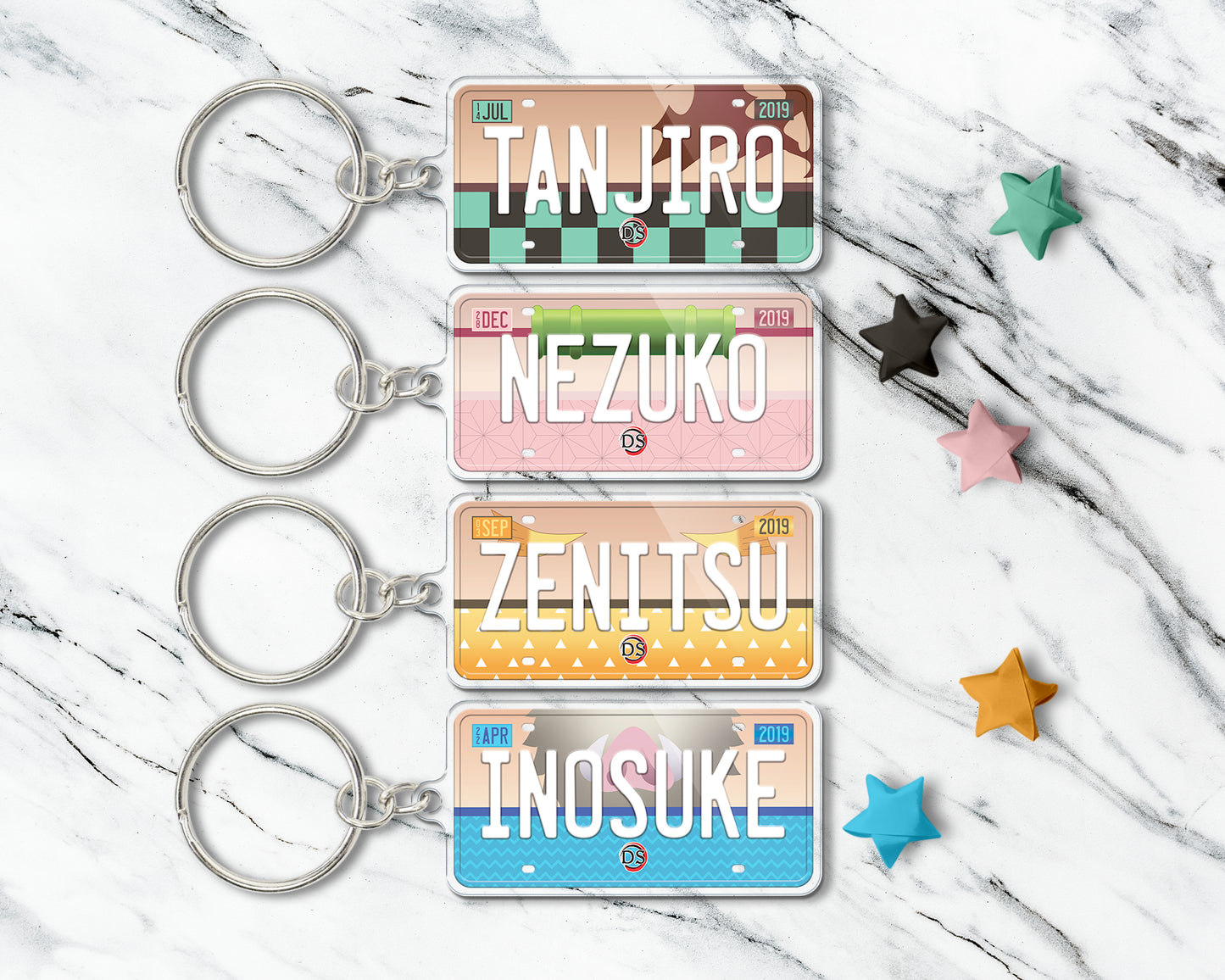 Tanjiro acrylic keychain