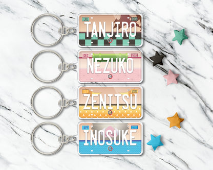 Tanjiro acrylic keychain