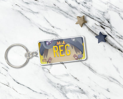 Set of anime characters acrylic keychain