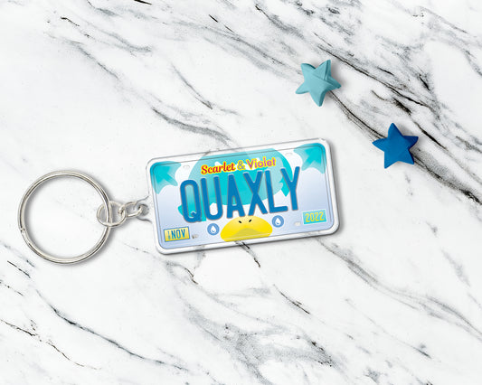 Quaxly acrylic keychain