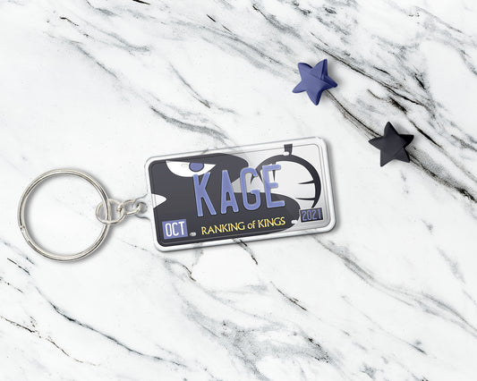 Kage acrylic keychain