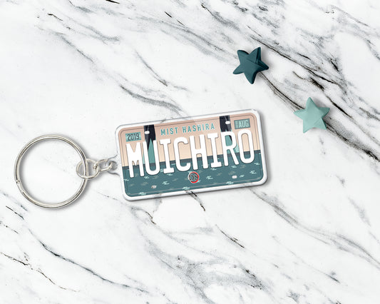 Muichiro acrylic keychain