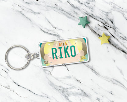 Riko acrylic keychain