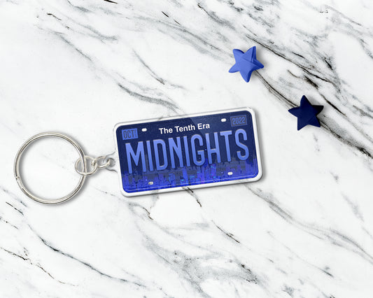 Midnights era acrylic keychain