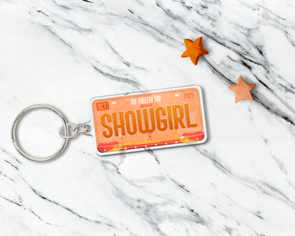 Set of The Eras acrylic keychain