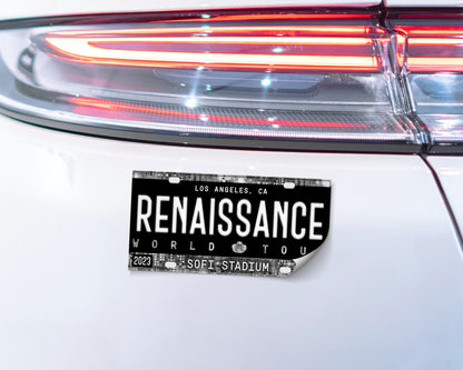 Renaissance World Tour bumper sticker