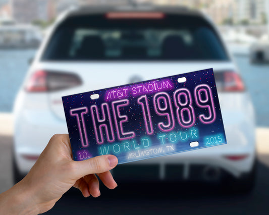 The 1989 World Tour bumper sticker