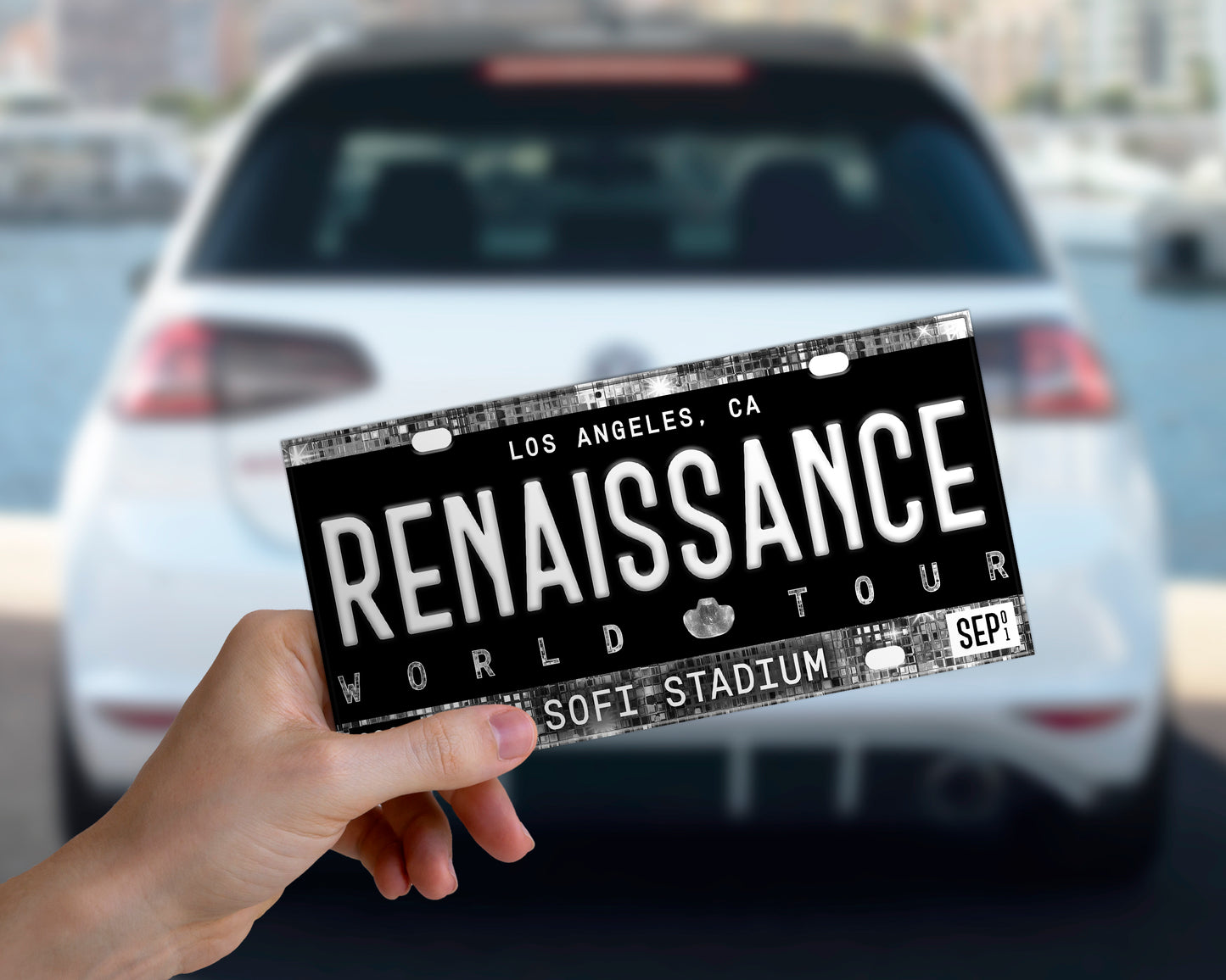Renaissance World Tour bumper sticker