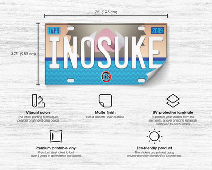 Inosuke bumper sticker