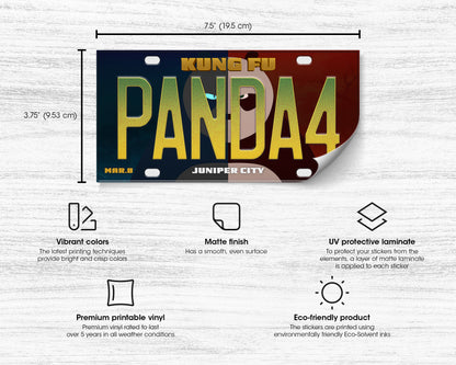 KungFu Panda 4 (2024) movie bumper sticker