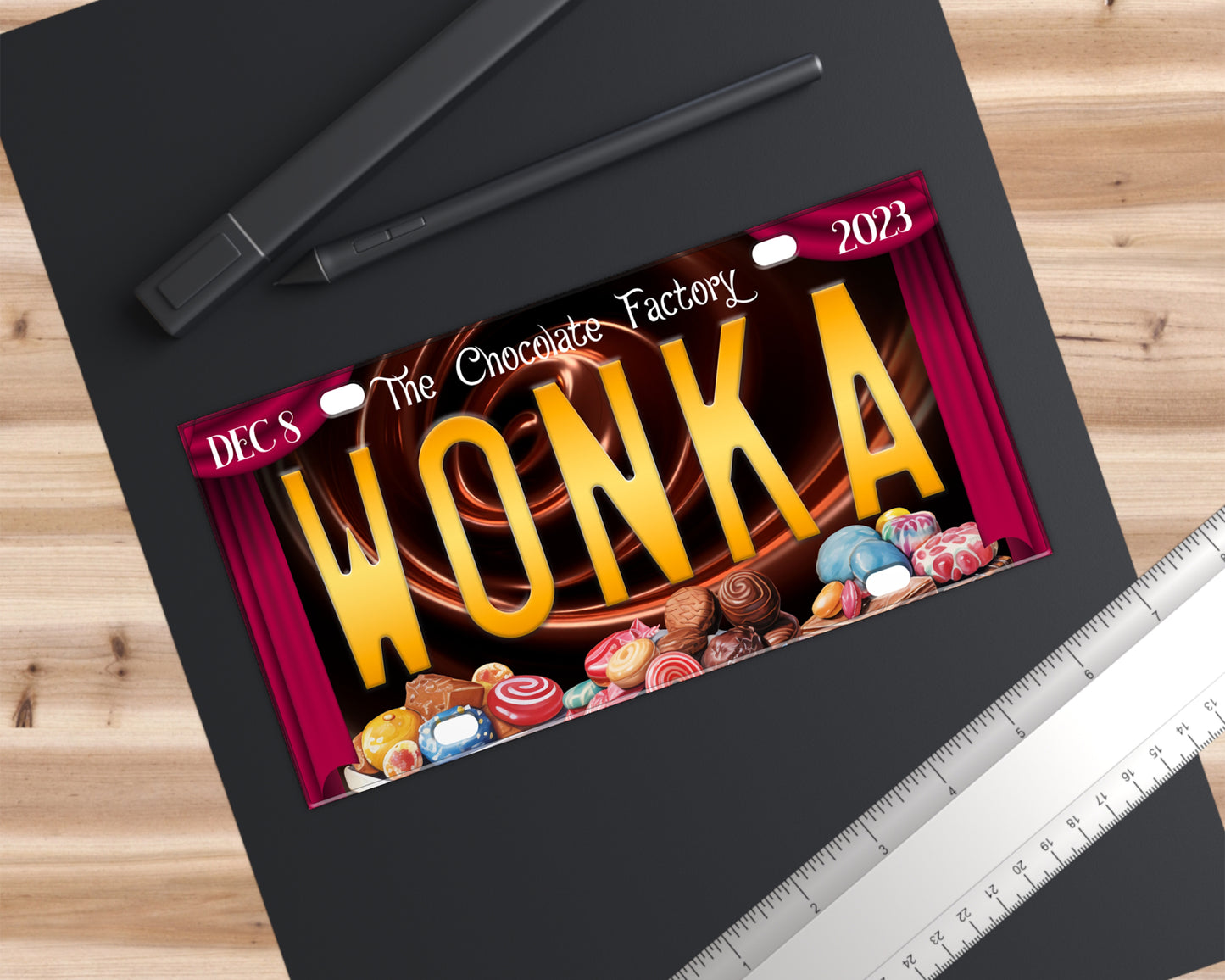 Wonka (2023) movie bumper sticker