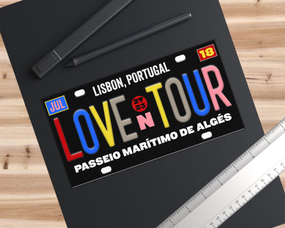 Love on Tour bumper sticker