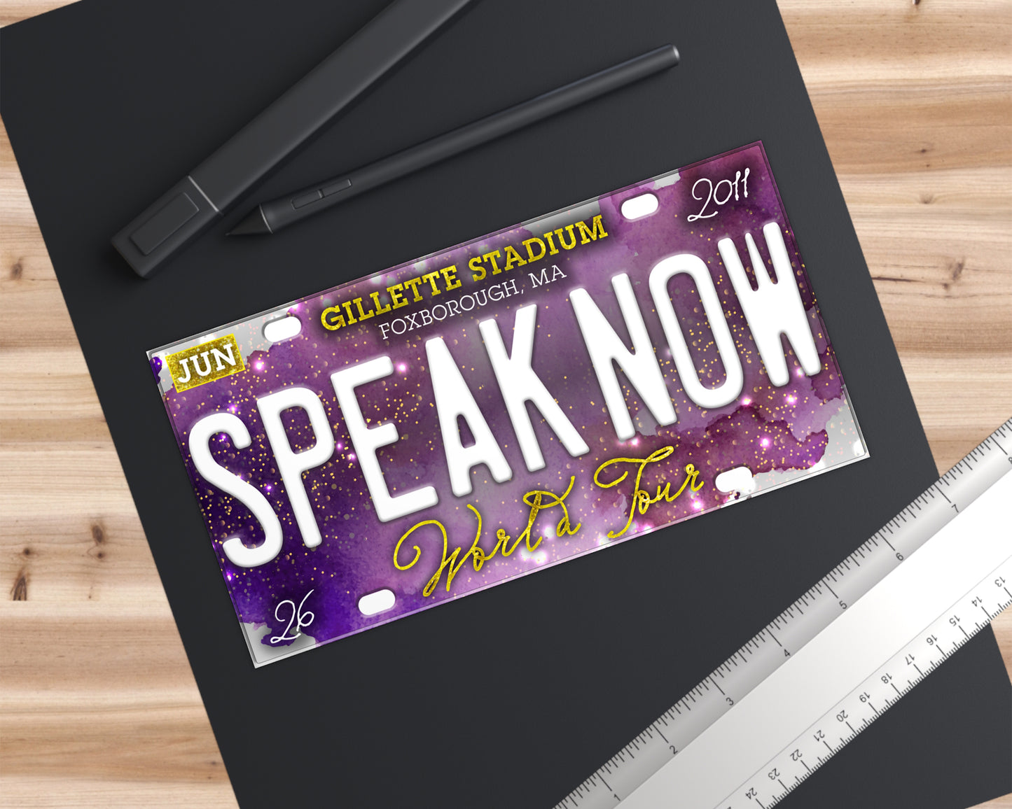 Speak Now World Tour bumper sticker