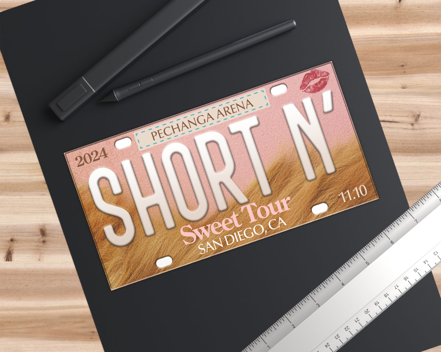 Short n' Sweet Tour bumper sticker