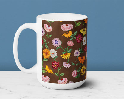 Piano Flowers The Eras Tour ceramic mug