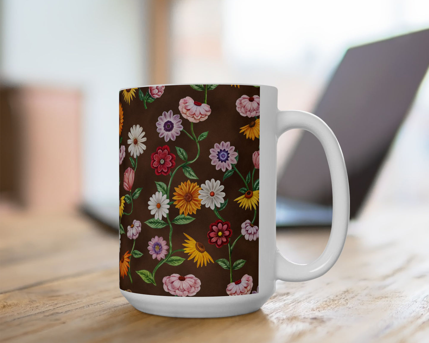 Piano Flowers The Eras Tour ceramic mug