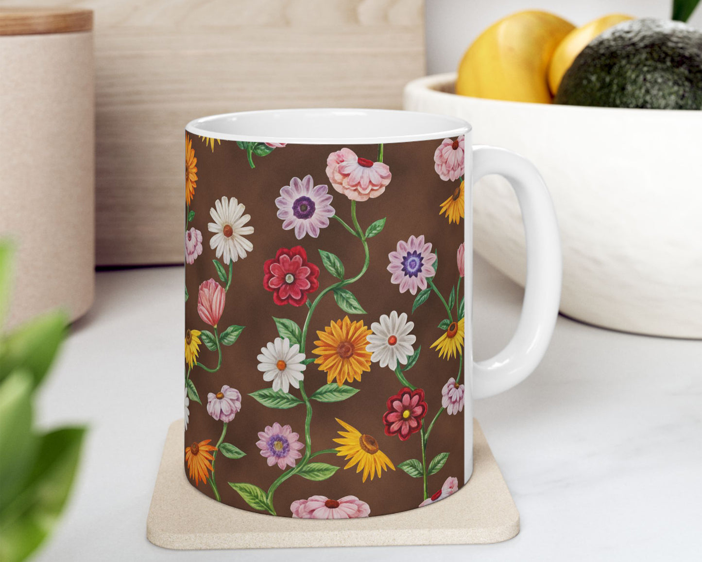 Piano Flowers The Eras Tour ceramic mug