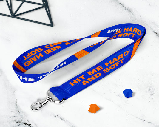 Hit Me Hard and Soft: The Tour lanyard