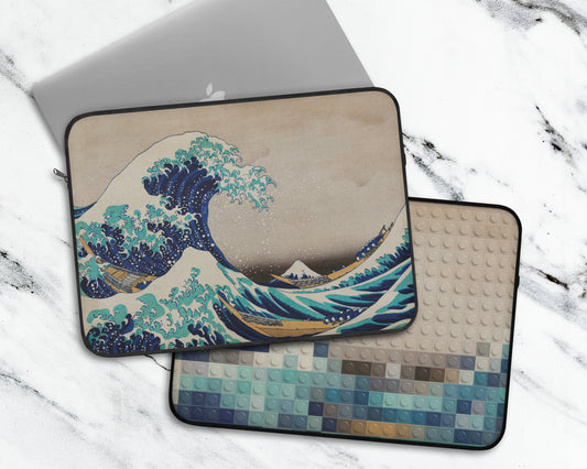 Katsushika Hokusai - The Great Wave off Kanagawa laptop sleeve