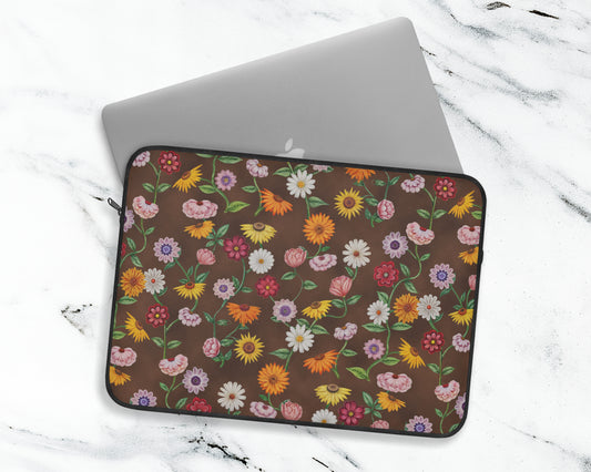 Piano Flowers The Eras Tour laptop sleeve