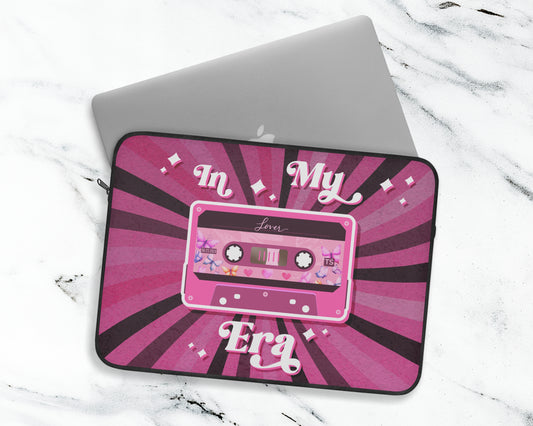 In my Lover era vintage cassette tape laptop sleeve