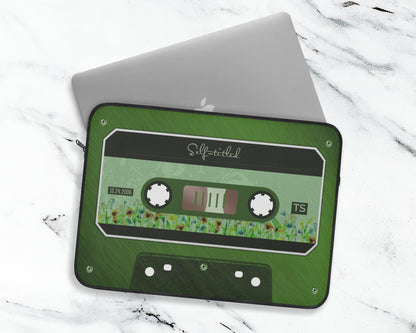 Self-titled era cassette tape laptop sleeve