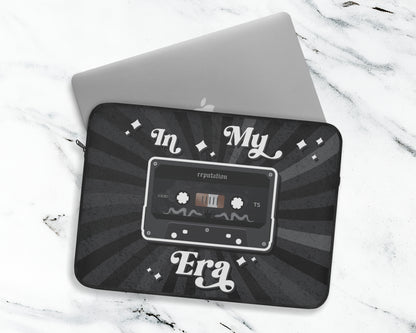 In my Reputation era vintage cassette tape laptop sleeve