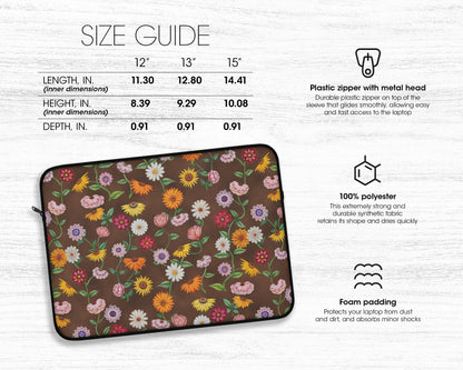 Piano Flowers The Eras Tour laptop sleeve