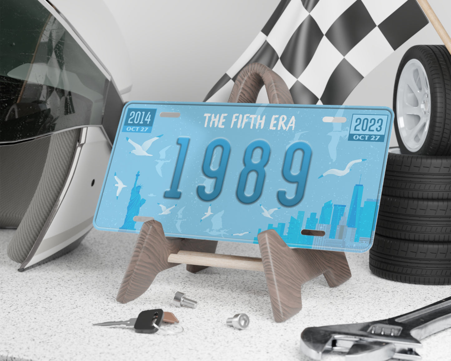 1989 era license plate