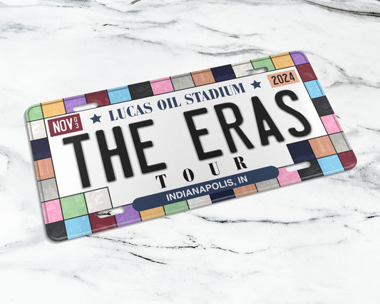 The Eras Tour license plate