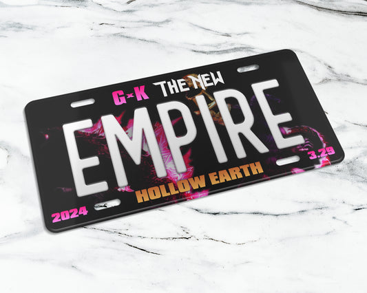 GxK: The New Empire (2024) movie license plate