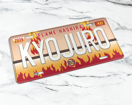Kyojuro license plate