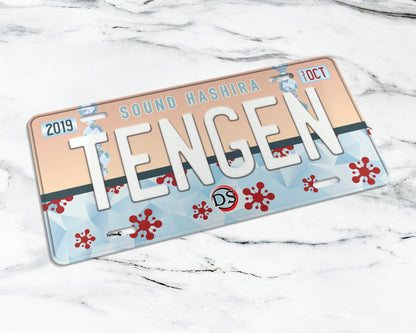 Tengen license plate