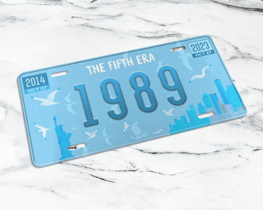 1989 era license plate