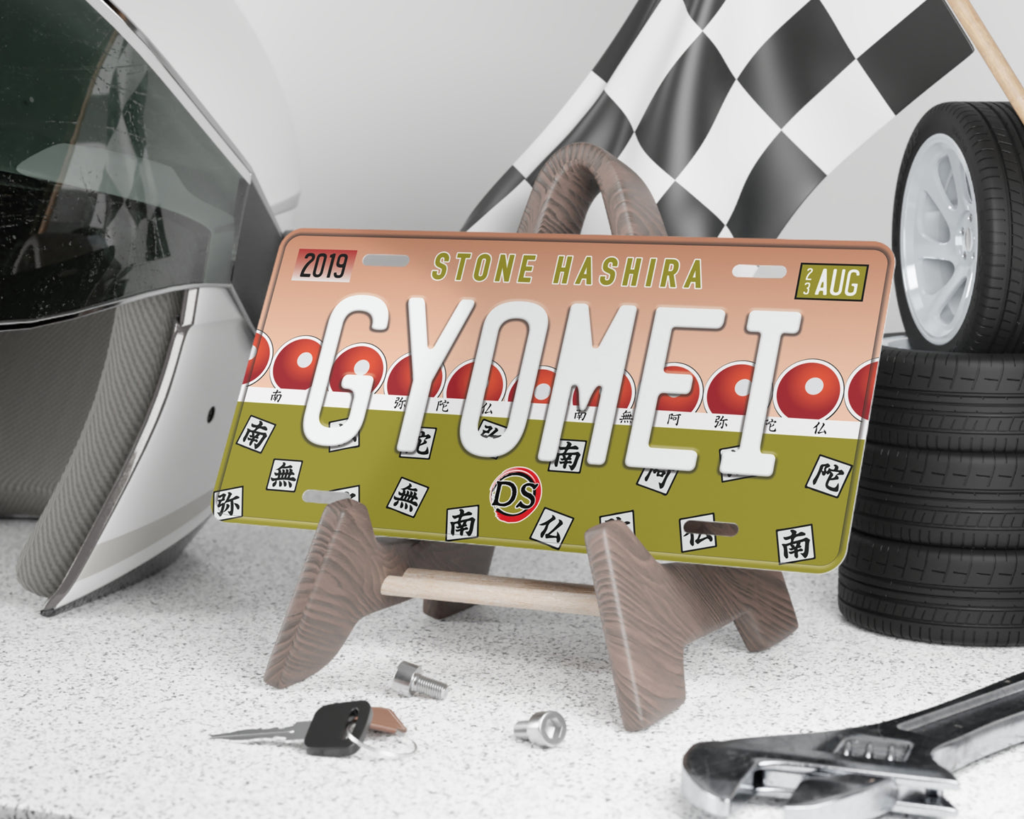 Gyomei license plate