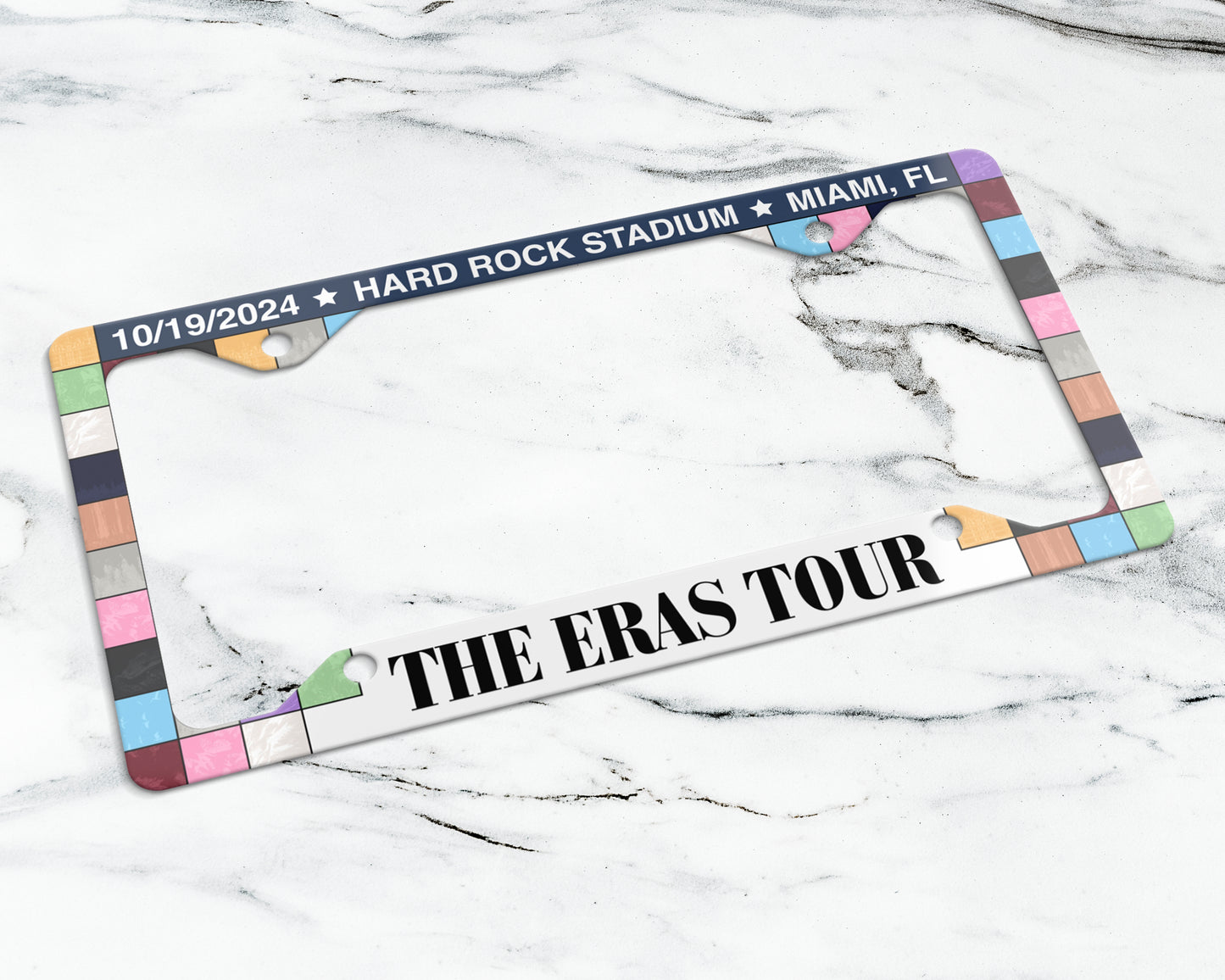 The Eras Tour license plate frame