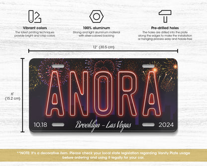 Anora (2024) movie license plate