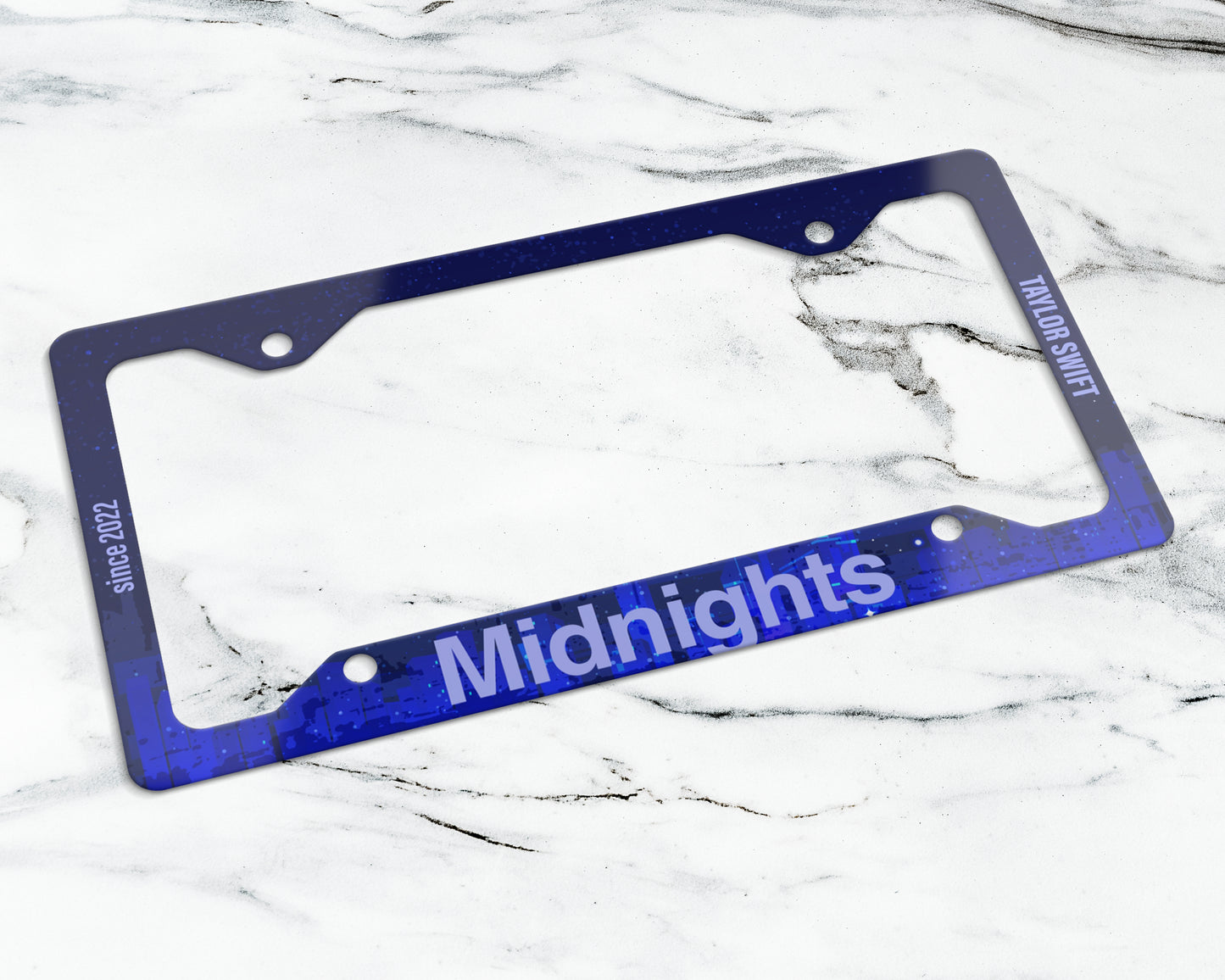 Midnights era license plate frame