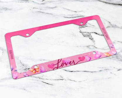 Lover era license plate frame